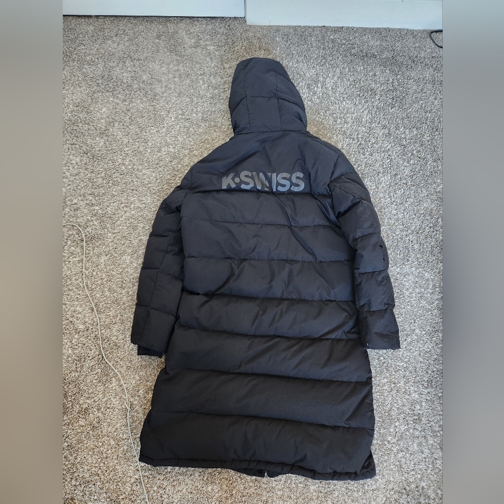 K-swiss long puffer jacket